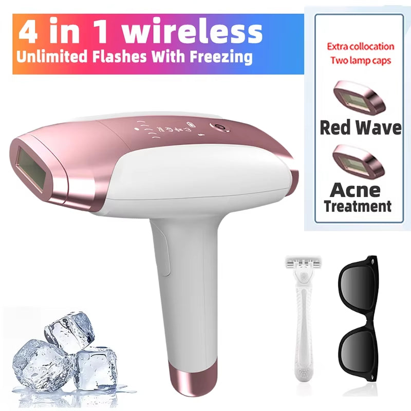 4 en 1 IPL Laser Hair Removal Device for Women ❗️